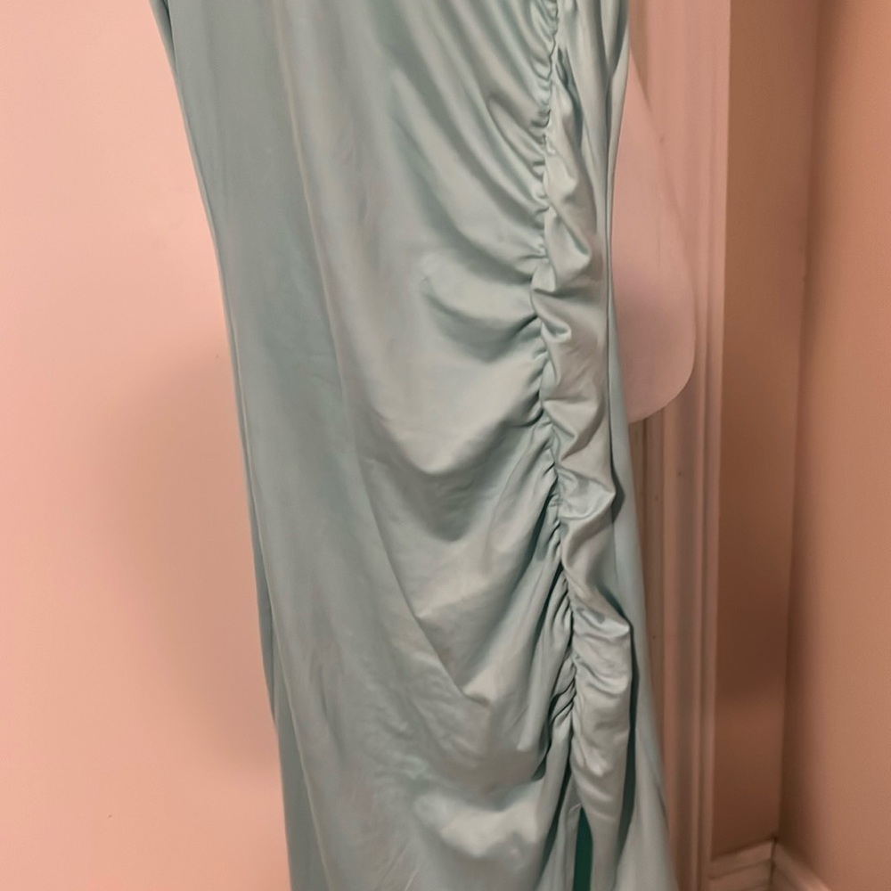SHEIN | Women’s Size XS Sleeveless Light Blue Maxi Dress - Picture 4 of 8